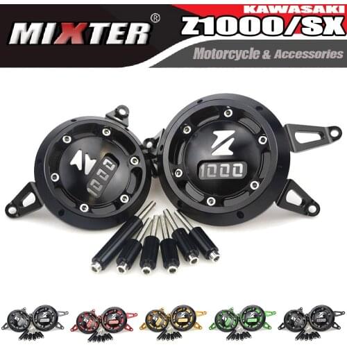 Motorcycle Aluminum Engine Stator Cover Engine Protective Cover Protector For Kawasaki Z1000 Z 1000 2010-2019 Z1000SX Z1000 SX