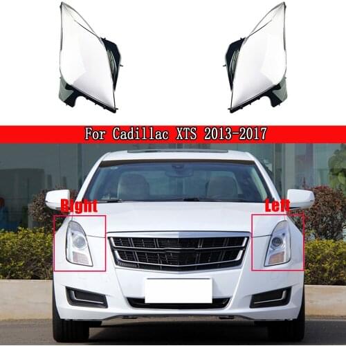 Car Replacement Headlight Clear Lens Headlamp Clear Cover Coupe Convertible For Cadillac XTS 2013-2017 Lampshades Lamp Shell