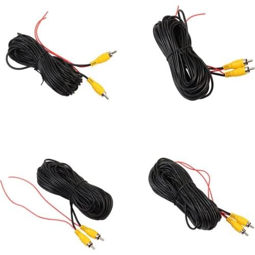 Rca Video Cable Car Reversing Rear View Parking Camera Video Extension Cable Automatic Start Trigger Cable Pure Copper