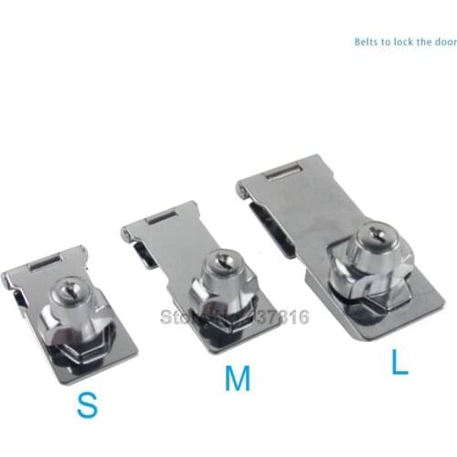 Cabinet Drawer Hasp Lock Anti-theft Wooden Door Locks Belts to lock the door