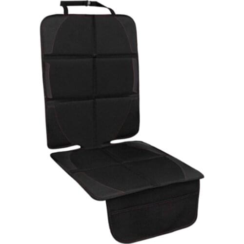 Large Waterproof Fabric Child Baby Seat Protector with Storage Pockets for SUV Sedan, Truck, Leather and Fabric Car Seat