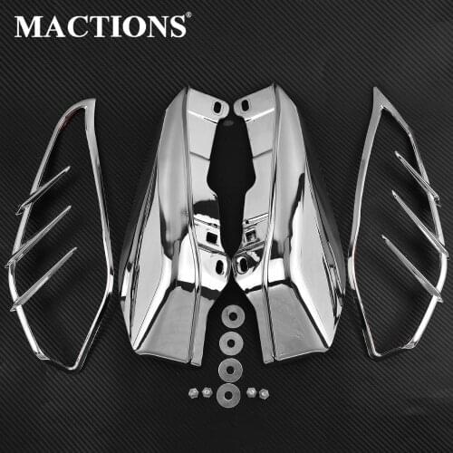 Motorcycles Mid-Frame Air Deflector Trim Chrome For Harley Touring Electra Street Glide Road King Road Glide FLTR FLHX 2009-2016