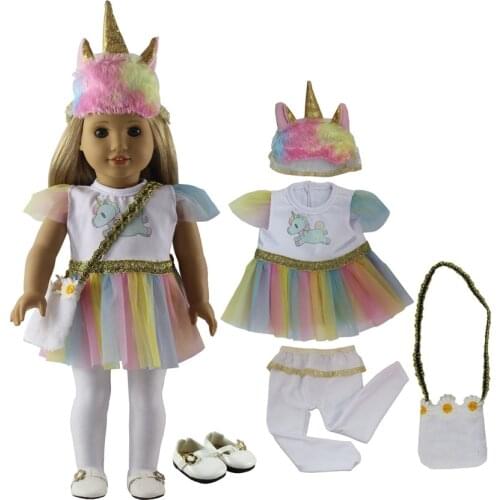 Fashion Doll Clothes Set Toy Clothing Outfit for 18 inch American Doll Casual Clothes Many Style for Choice X115