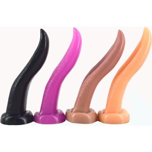 NNSX seductive Soft tongue perverted sex toy biomimetic Lick the clitoris G-spot stimulate adult products18+ butt plug