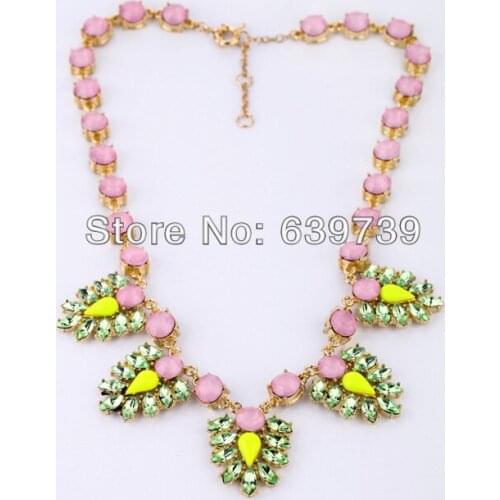 Bulk Price Hawaii Style Shiny Gold Color Square Customs Crystal