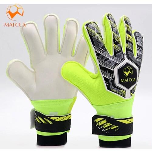 Finger Protection Football Goalkeeper Gloves Kids Professional Football Gloves Thicken Latex Soccer Goal Keeper Goalie