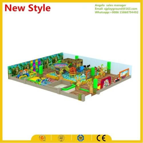 Supply CE indoor wooden playground kids indoor playground for shopping mall