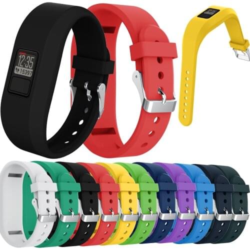 Watchband Straps for Garmin VivoFit 3 Watch Band Sport Silicone Replace Smart Wrist Bracelet Watch Accessories for Vivofit 3