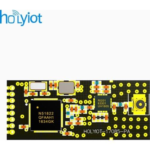 Nordic nRF51822 bluetooth4.0 amplifier module ibeacon eddystone PCB antenna IPX antenna