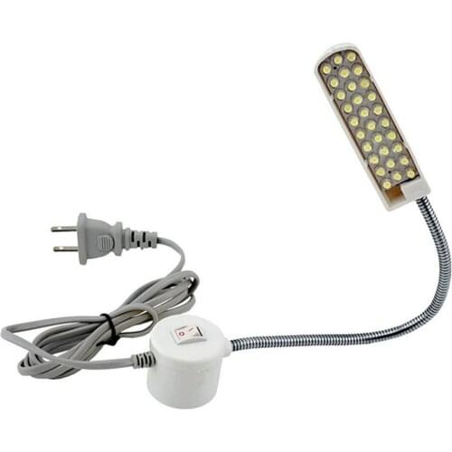 LED Sewing Machine Light Working Gooseneck Lamp 30 Leds with Magnetic Mounting Base for Home Sewing Machine Accessories