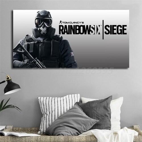 Tom Clancys Rainbow Six Siege Rap Zarcort HD Canvas Posters Prints Wall Art Painting Decorative Picture Modern Home Decoration