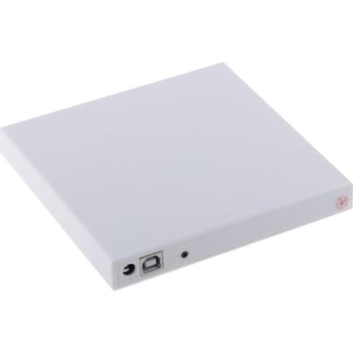 USB External DVD Combo CD-R/RW CD-ROM DVD-ROM Drive For Laptop Desktop White