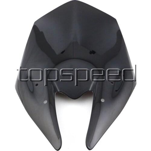 Motorcycle Windshield Windscreen For Kawasaki Z800 2012 2013 2014 2015 2016 2017 2018 Black