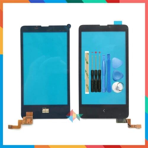 High Quality 4.0" For Nokia X Dual SIM A110 RM-980 Touch Screen Digitizer Front Glass Lens Sensor Panel