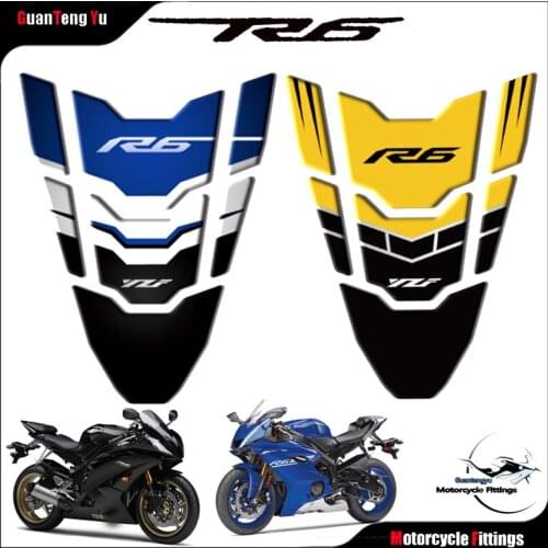 Motorcycle Tank Pad Protector Decal Stickers New For YAMAHA YZFR6 YZF-R6 YZF600 2006-2021 Tank Pad Decorative Protector