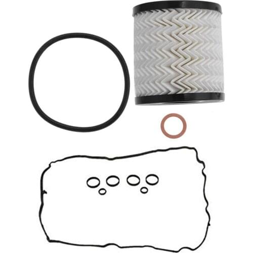 1 Set Car Oil Filter For Bmw Mini Cooper R55 R56 R57 & 7Pcs Valve Cover Gasket Set For Mini Cooper R61