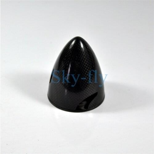 1pc Carbon Fiber Spinner 3" For Electric Airplane 2 Blades Propeller