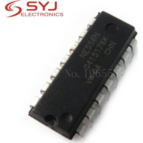 10pcs/lot NE556N DIP14 NE556 DIP new and original IC In Stock