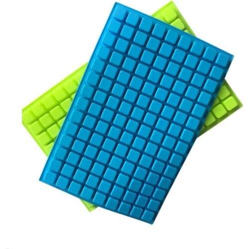 126 Lattice Square Ice Molds Tools Jelly Baking Silicone Party Mold Decorating Chocolate Cake Cube Tray LX1640