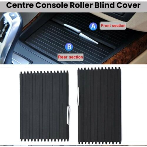 2pcs Auto Center Console Shutter Replacement Interior For BMW X5 X6 E70 E71 2007-2014