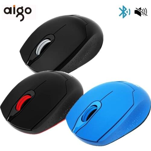 Aigo M33 Wireless Mouse Bluetooth Computer Mouse Silent Ergonomic 2.4G Receiver Mini Mouse Gamer USB Optical Mice For PC Laptop