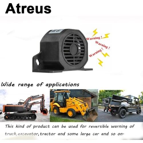 Atreus Car Truck Vehicle Horn Reversing Backup Beeper Warning Alarm for Lexus Honda Civic Opel astra h j Mazda 3 6 Kia Rio Ceed