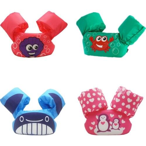Baby Sleeve Life Jacket Puddle Jumper Kids Arm Ring Armlets Swim Circle Tube Ring Swimming Rings 2-8Years Children Buoyancy Vest