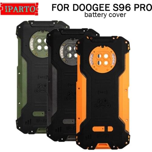DOOGEE S96 PRO Battery Cover Replacement 100% Original New Durable Back Case Mobile Phone Accessory for DOOGEE S96 PRO