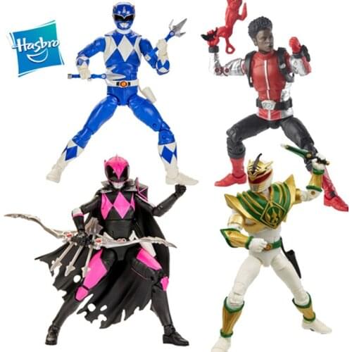 Hasbro Mighty Morphin Power Rangers Lightning Collection Bluered Ranger Lord Drakkon Ranger Slayer Action Figure Model Toy Gift