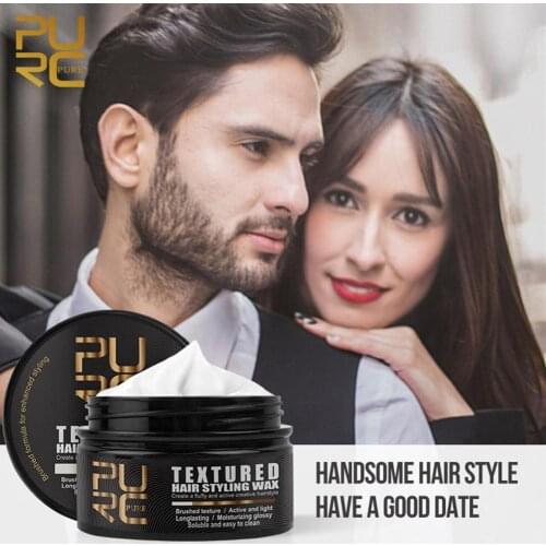 Hair Clay Strong Hold Hair Gel Wax For Men Long lasting Hair Type Balsam Dry fragrance Oil Wax Stereotypes For Hair Styling F4O4