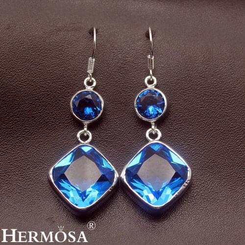 Hermosa Dangle Earrings Shiny Summer Fashion Womens Earring Party Holiday Perfect Dress Up Jewelry NY458