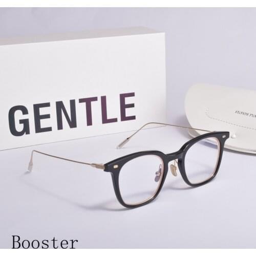 2021 New Fashion titanium metal optical glasses GENTLE Booster Women Men Eyeglasses Frames For Myopia Prescription lens