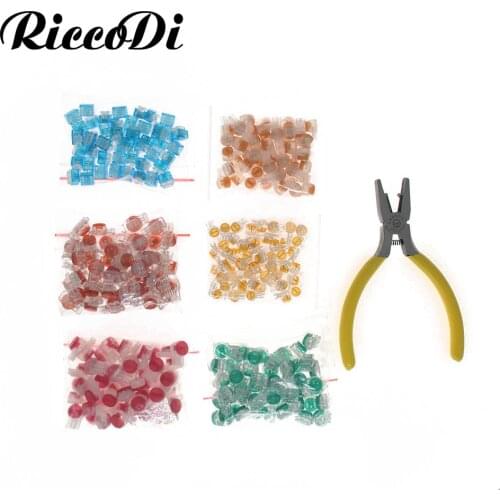 250 Pcs Data Phone Wire Butt Splice 2/3/T Ports UY/UY2/UR/UR2/UG Crimp Terminal Connectors Assortment Kit - with Connector Crimp