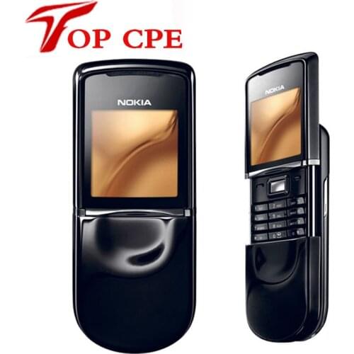 Original unlocked Nokia 8800 sirocco 128MB cell phone Russian arabic english Keyboard 8800S 8800SE Refurbished Mobile phone