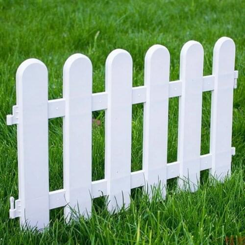 Plastic Fence Courtyard Indoor Garden Fence Kindergarten Flower Garden Vegetable Small Fence DIY Christmas Decoration