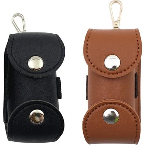 Portable Golf Ball Holder Small Waist Pouch Bag Delicate Leather Cool Golf Tee Bag Sports Accessories Small Golf Ball Bag
