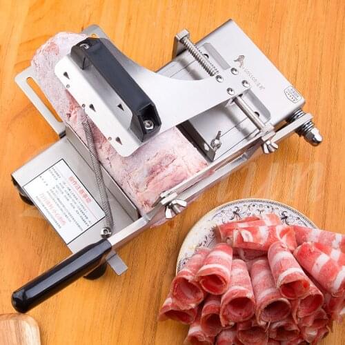 Manual slicer beef cut roll stainless steel mutton slicer home manual meat slicer commercial