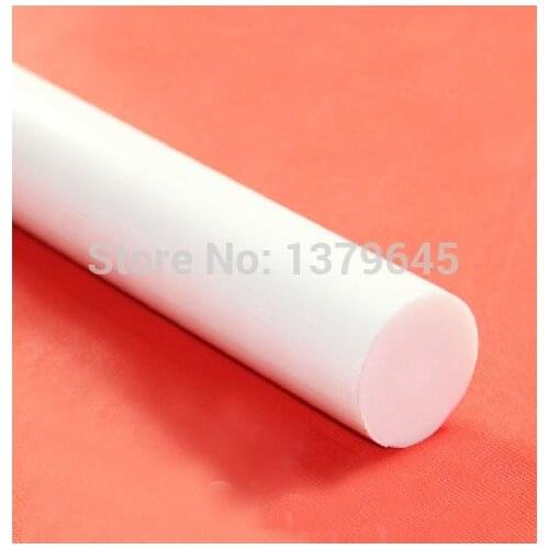 60mm diameter 30cm length PTFE Rod ETFE PTEE Wand polytef polytetrafluoroethylene bar