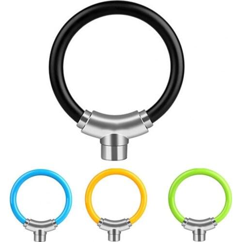 Anti-theft Stainless Steel Round Zinc Alloy Bike Lock Bicycle Safety Accessory Bike Lock Bicycle Safety Accessory Bike Lock Bicy