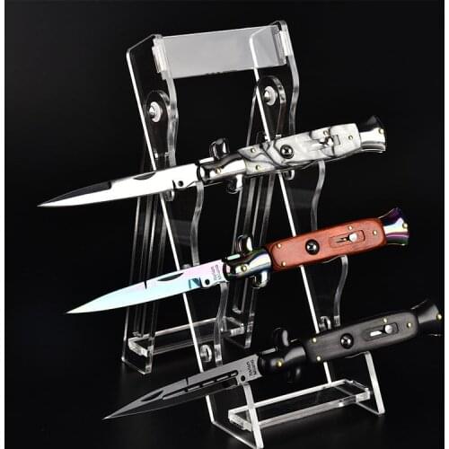 Outdoor Tool Display Knife Holder Knife Holder Acrylic Frame Exhibition Tool Holder Storage EDC Tool Display Stand
