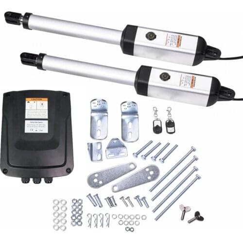 200Kg Double Leaf Swing Gate Opener Automatic Electric Double Arm Swing Door Motor Garage Courtyard Door Access Control System