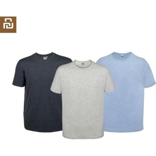 Youpin Cottonsmith man Home T-shirt 2pcs Loose comfortable soft Refreshing breathable Short sleeve Sweatshirt Sportswear summer