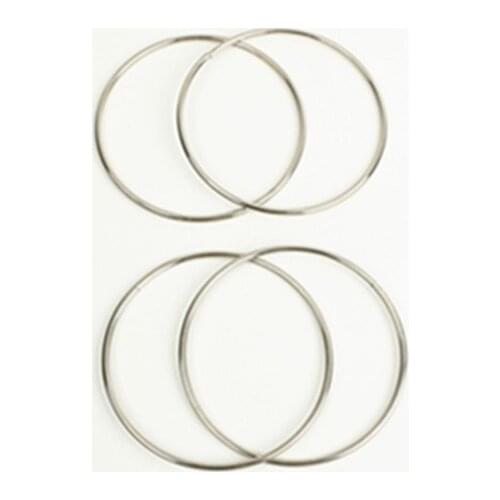 2pcs Chinese Linking Rings 4 Rings Set (diameter 10cm) Magic Tricks Close Up Magia Ring Appearing Magie Gimmick Props Magicians
