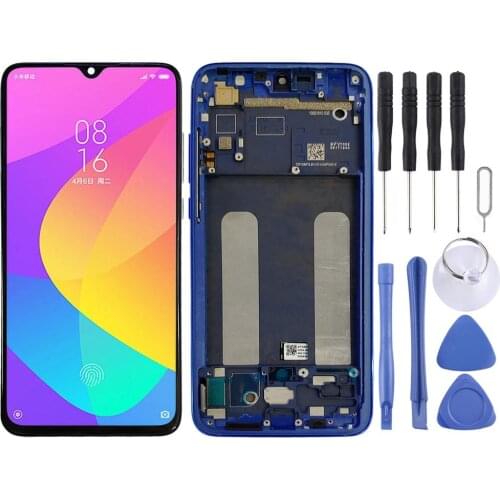 Original LCD Screen and Digitizer Full Assembly with Frame for Xiaomi Mi CC9