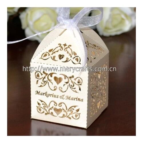 Personalized laser cut wedding souvenirs made in china, personalized favours boxes for wedding souvenirs