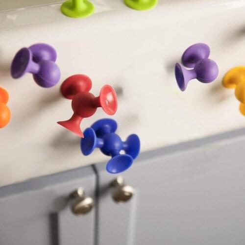 Pop Little Suckers Blocks Toys Assembled Sucker Suction Cup Learning Education Building Block Toy Kids Fun Game 33/48/58/72pcs