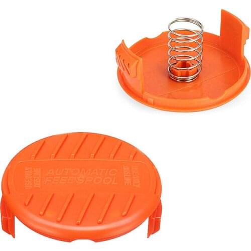 RC-100-P Replacement Spool Cap & Spring Fit For Black & Decker AFS Trimmer 3 Pcs Accessories Fit For Black & Decker