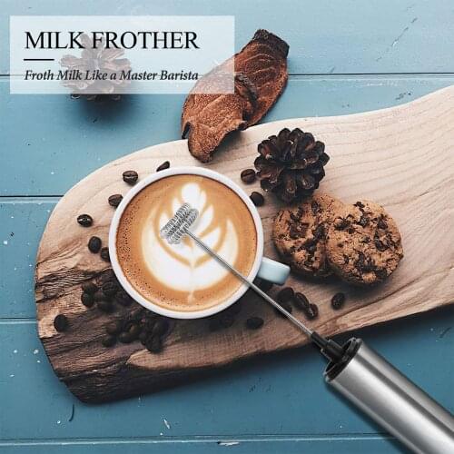 Handheld Egg Stirrer Coffee Frother Milk Frother Blender With USB Charger Bubble Maker Whisk Mixer For Easy to Use and Portable