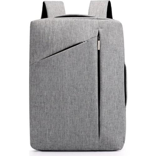 Backpack for Man Minimalism Solid Man Business Trip Bag Large Capacity 15.6 Inch Laptop Male Pack designer bag mochila