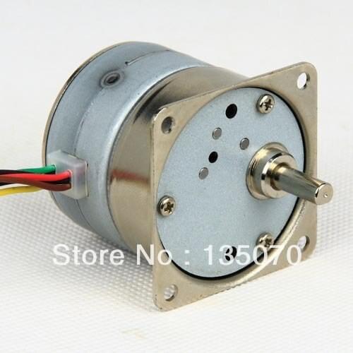 Stepper gear motor 42BY48HJ120,gear ratio 120:1,0.4A, 2N.m
